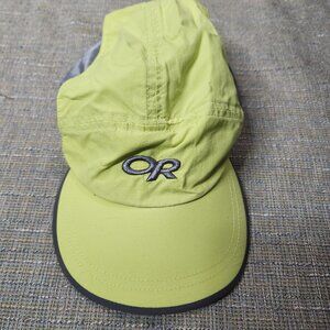 Outdoor Research Unisex Green Gray Baseball Hat Lightweight Adjustable OS
